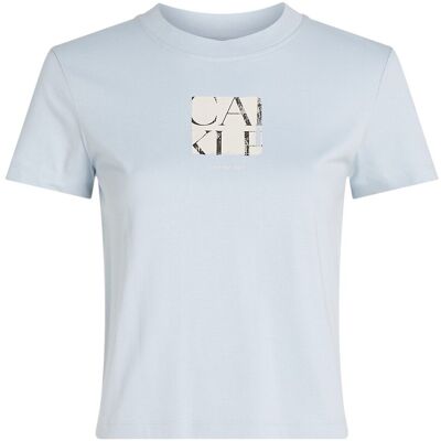T-shirt με κοντά μανίκια Calvin Klein Jeans FRONT PHOTO GRAPHIC J20J225260 Μπλέ Extra Small θηλυκός T-shirt με κοντά μανίκια Calvin Klein Jeans FRONT PHOTO GRAPHIC J20J225260 Μπλέ Extra Small θηλυκός