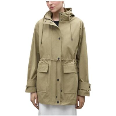 Παρκά Ecoalf MCWGAJKTABUR0042S25 Beige Small θηλυκός Παρκά Ecoalf MCWGAJKTABUR0042S25 Beige Small θηλυκός