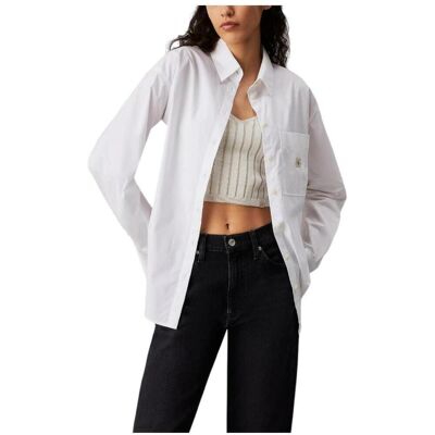 Μπλούζα Calvin Klein Jeans J20J224436YAF Άσπρο Extra Small Μπλούζα Calvin Klein Jeans J20J224436YAF Άσπρο Extra Small