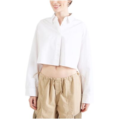 Πουκάμισα HUGO ERISA B CROP SHIRT WOMEN multicolour Small θηλυκός Πουκάμισα HUGO ERISA B CROP SHIRT WOMEN multicolour Small θηλυκός