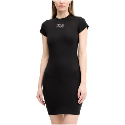 Φορέματα HUGO NALIX RHINESTONES SHORTSLEEVE MINI DRESS WOMEN multicolour Medium θηλυκός Φορέματα HUGO NALIX RHINESTONES SHORTSLEEVE MINI DRESS WOMEN multicolour Medium θηλυκός