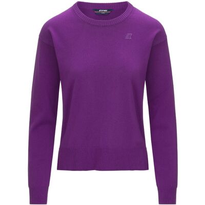 Πουλόβερ K-Way K2135RW Violet Medium θηλυκός Πουλόβερ K-Way K2135RW Violet Medium θηλυκός