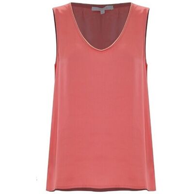 Αμάνικα/T-shirts χωρίς μανίκια Kocca KORDELIA Orange Extra Large θηλυκός Αμάνικα/T-shirts χωρίς μανίκια Kocca KORDELIA Orange Extra Large θηλυκός