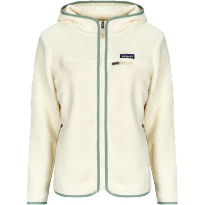 Fleece Patagonia W'S RETRO PILE HOODY Beige Small θηλυκός Fleece Patagonia W'S RETRO PILE HOODY Beige Small θηλυκός