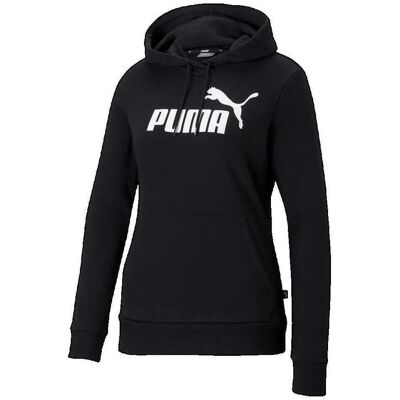 Πουλόβερ Puma Essentials Black Large θηλυκός Πουλόβερ Puma Essentials Black Large θηλυκός