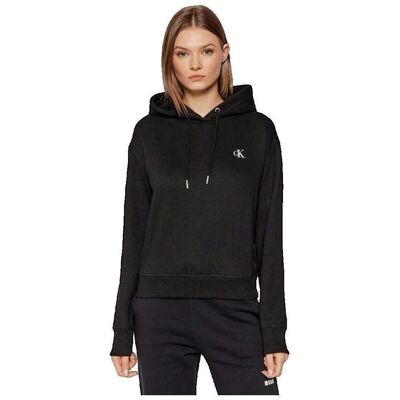 Πουλόβερ Calvin Klein Jeans Embroidered Black Medium θηλυκός Πουλόβερ Calvin Klein Jeans Embroidered Black Medium θηλυκός
