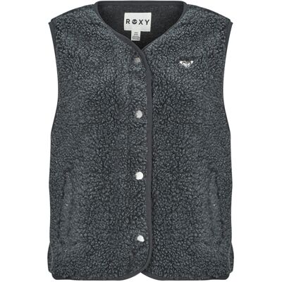 Fleece Roxy ICONIC TOWN VEST Grey Medium θηλυκός Fleece Roxy ICONIC TOWN VEST Grey Medium θηλυκός