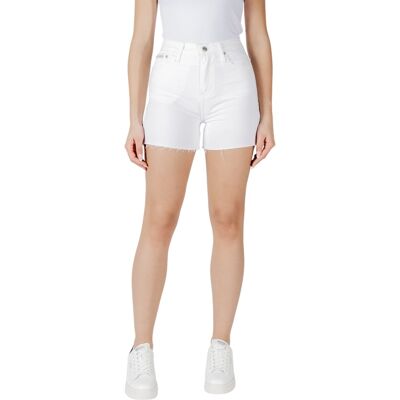 Shorts & Βερμούδες Calvin Klein Jeans MOM J20J225153 Άσπρο IT 44 θηλυκός Shorts & Βερμούδες Calvin Klein Jeans MOM J20J225153 Άσπρο IT 44 θηλυκός