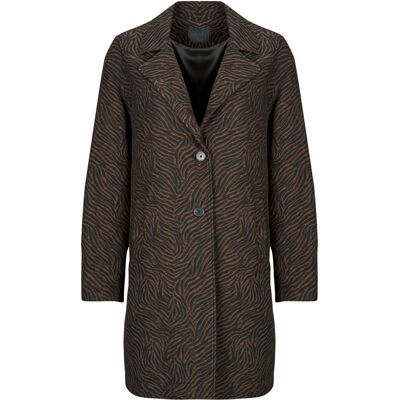 Παλτό Ikks B244165 Brown Small θηλυκός Παλτό Ikks B244165 Brown Small θηλυκός