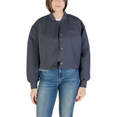 Μπουφάν Calvin Klein Jeans SHORT BOMBER JACKET J20J224970 Grey Small θηλυκός Μπουφάν Calvin Klein Jeans SHORT BOMBER JACKET J20J224970 Grey Small θηλυκός