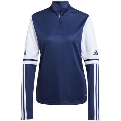 Fleece adidas Sq25 Tr Top W Μπλέ Large θηλυκός Fleece adidas Sq25 Tr Top W Μπλέ Large θηλυκός