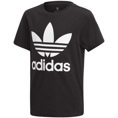 T-shirts & Polos adidas Trefoil Tee Black 7 / 8 ετών θηλυκός T-shirts & Polos adidas Trefoil Tee Black 7 / 8 ετών θηλυκός