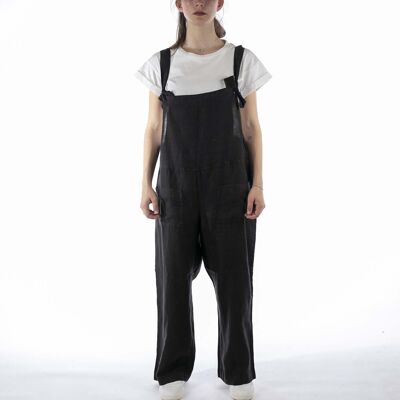 Ολόσωμες φόρμα Replay Salopette Black Small θηλυκός Ολόσωμες φόρμα Replay Salopette Black Small θηλυκός
