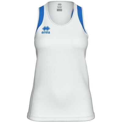 Αμάνικα/T-shirts χωρίς μανίκια Errea Starter Woman Canotta Ad Άσπρο Medium θηλυκός Αμάνικα/T-shirts χωρίς μανίκια Errea Starter Woman Canotta Ad Άσπρο Medium θηλυκός