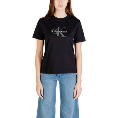 T-shirt με κοντά μανίκια Calvin Klein Jeans HERO SS CLASSIC MONO LV047B865G Black Extra Small θηλυκός T-shirt με κοντά μανίκια Calvin Klein Jeans HERO SS CLASSIC MONO LV047B865G Black Extra Small θηλυκός