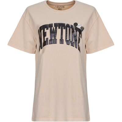 T-shirt με κοντά μανίκια Newtone TRUCKER TONE Beige T3 θηλυκός T-shirt με κοντά μανίκια Newtone TRUCKER TONE Beige T3 θηλυκός