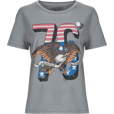 T-shirt με κοντά μανίκια Newtone STARLIGHT LOVELAND Grey T3 θηλυκός T-shirt με κοντά μανίκια Newtone STARLIGHT LOVELAND Grey T3 θηλυκός