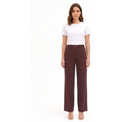 Παντελόνα Rinascimento CFC0125504003 Brown Extra Small θηλυκός Παντελόνα Rinascimento CFC0125504003 Brown Extra Small θηλυκός