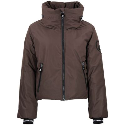 Μπουφάν Peak Mountain Blouson de ski ALLY Brown Small θηλυκός Μπουφάν Peak Mountain Blouson de ski ALLY Brown Small θηλυκός