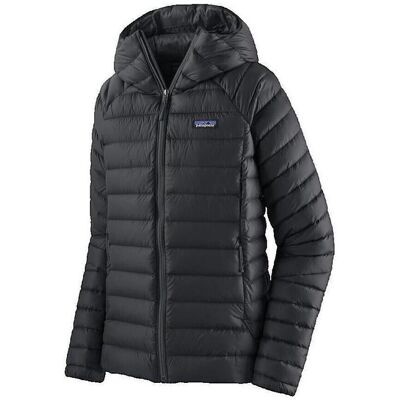 Χοντρό μπουφάν Patagonia Down Black Medium θηλυκός Χοντρό μπουφάν Patagonia Down Black Medium θηλυκός