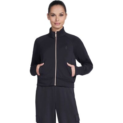 Ζακέτα Skechers Skechluxe Elevate Jacket Black Large θηλυκός Ζακέτα Skechers Skechluxe Elevate Jacket Black Large θηλυκός