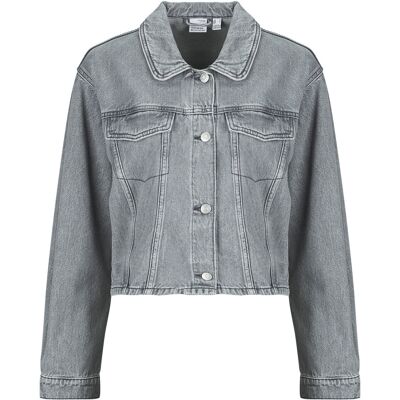 Τζιν Μπουφάν/Jacket Vero Moda VMAYA LS DENIM Grey Medium θηλυκός Τζιν Μπουφάν/Jacket Vero Moda VMAYA LS DENIM Grey Medium θηλυκός