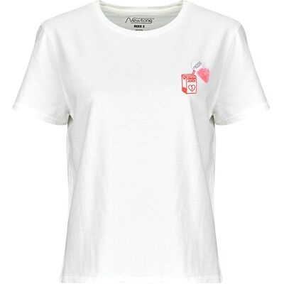 T-shirt με κοντά μανίκια Newtone CRUSH STARLIGHT Άσπρο T1 θηλυκός T-shirt με κοντά μανίκια Newtone CRUSH STARLIGHT Άσπρο T1 θηλυκός
