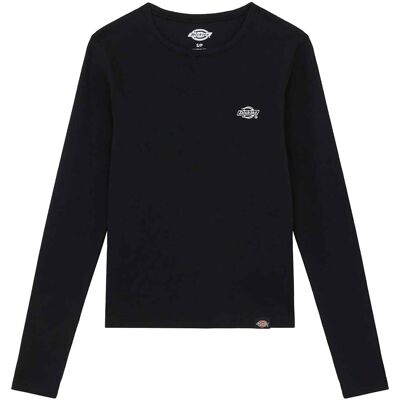 Μπλουζάκια με μακριά μανίκια Dickies Gladeville Tee Ls W Black Large θηλυκός Μπλουζάκια με μακριά μανίκια Dickies Gladeville Tee Ls W Black Large θηλυκός