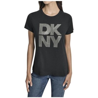 T-shirt με κοντά μανίκια Dkny DW5900110 Black Small θηλυκός T-shirt με κοντά μανίκια Dkny DW5900110 Black Small θηλυκός