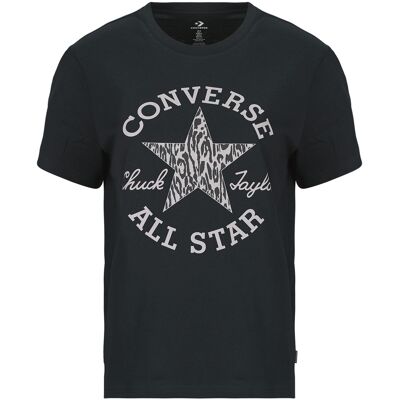 T-shirt με κοντά μανίκια Converse ANIMAL PRINT INFILL STANDARD FIT TEE Black Large θηλυκός T-shirt με κοντά μανίκια Converse ANIMAL PRINT INFILL STANDARD FIT TEE Black Large θηλυκός