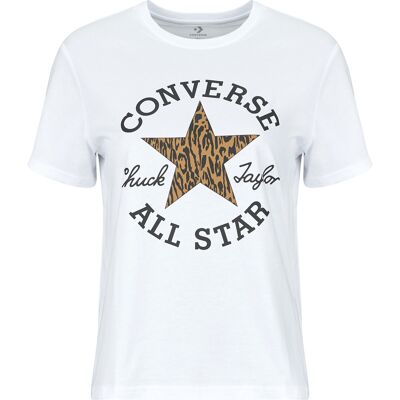 T-shirt με κοντά μανίκια Converse ANIMAL PRINT INFILL STANDARD FIT TEE Άσπρο Medium θηλυκός T-shirt με κοντά μανίκια Converse ANIMAL PRINT INFILL STANDARD FIT TEE Άσπρο Medium θηλυκός