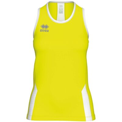 Αμάνικα/T-shirts χωρίς μανίκια Errea Regis Woman Canotta Ad Yellow 2X-Large θηλυκός Αμάνικα/T-shirts χωρίς μανίκια Errea Regis Woman Canotta Ad Yellow 2X-Large θηλυκός
