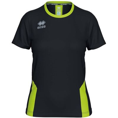 T-shirt με κοντά μανίκια Errea Remy Maglia Woman Mc Ad Black Small θηλυκός T-shirt με κοντά μανίκια Errea Remy Maglia Woman Mc Ad Black Small θηλυκός