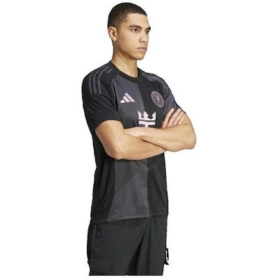 T-shirt με κοντά μανίκια adidas T-shirt Inter Miami CF 25/26 Messi Black Small θηλυκός T-shirt με κοντά μανίκια adidas T-shirt Inter Miami CF 25/26 Messi Black Small θηλυκός