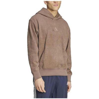 T-shirt με κουκούλα adidas Sweat à capuche Elevated All Szn Terry Loop Brown Medium T-shirt με κουκούλα adidas Sweat à capuche Elevated All Szn Terry Loop Brown Medium