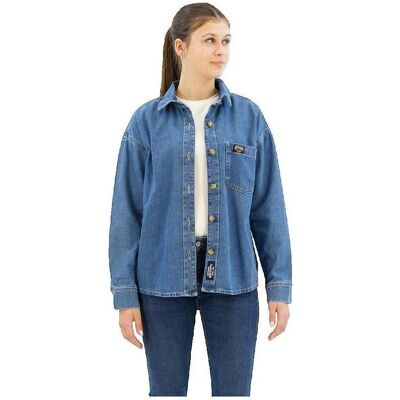 Τζιν Μπουφάν/Jacket Superdry Veste en jean Délavage vintage Μπλέ Medium θηλυκός Τζιν Μπουφάν/Jacket Superdry Veste en jean Délavage vintage Μπλέ Medium θηλυκός