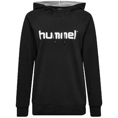 T-shirt με κουκούλα hummel Sweat à capuche Go Logo Hoodie Black Small T-shirt με κουκούλα hummel Sweat à capuche Go Logo Hoodie Black Small