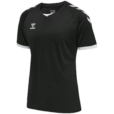 T-shirt με κοντά μανίκια hummel T-shirt Core Volley Noir et Blanc Black Medium θηλυκός T-shirt με κοντά μανίκια hummel T-shirt Core Volley Noir et Blanc Black Medium θηλυκός