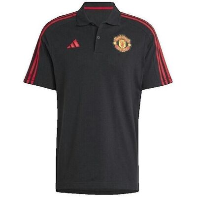 Πόλο με κοντά μανίκια adidas Polo Manchester United DNA noir Black Medium θηλυκός Πόλο με κοντά μανίκια adidas Polo Manchester United DNA noir Black Medium θηλυκός
