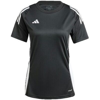 adidas Tiro 24 Μαύρη Μπλούζα Ποδοσφαίρου - Γυναίκα adidas Tiro 24 Μαύρη Μπλούζα Ποδοσφαίρου - Γυναίκα