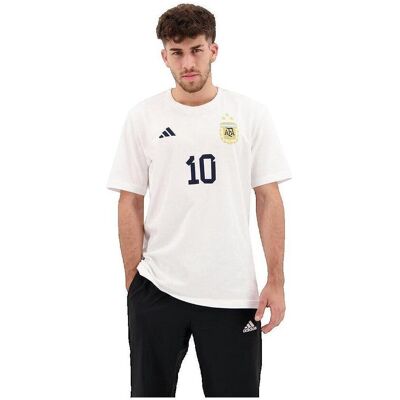 T-shirt με κοντά μανίκια adidas T-shirt Messi 10 GFX Άσπρο Large θηλυκός T-shirt με κοντά μανίκια adidas T-shirt Messi 10 GFX Άσπρο Large θηλυκός