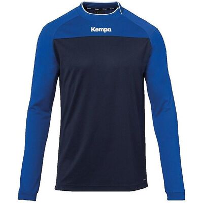 Ζακέτα Kempa T-shirt manches longues Prime confort et style Μπλέ Large θηλυκός Ζακέτα Kempa T-shirt manches longues Prime confort et style Μπλέ Large θηλυκός