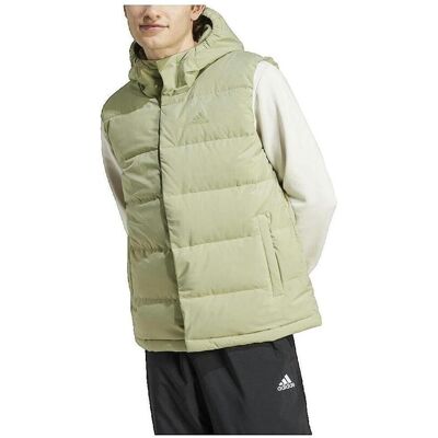 Μπουφάν / Ζακέτες adidas Veste sans manches Helionic Down Vest Green Large θηλυκός Μπουφάν / Ζακέτες adidas Veste sans manches Helionic Down Vest Green Large θηλυκός