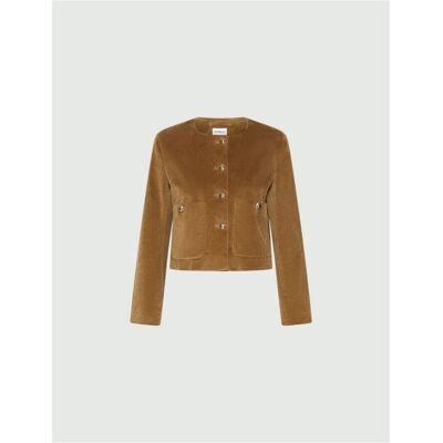 Μπουφάν / Ζακέτες Marella 2523046072 Brown IT 46 θηλυκός Μπουφάν / Ζακέτες Marella 2523046072 Brown IT 46 θηλυκός