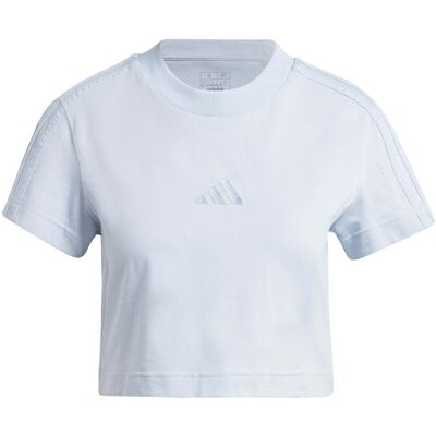 adidas ALL SZN 3-Stripes Slim T-Shirt - Μπλε - Μπλούζα adidas ALL SZN 3-Stripes Slim T-Shirt - Μπλε - Μπλούζα
