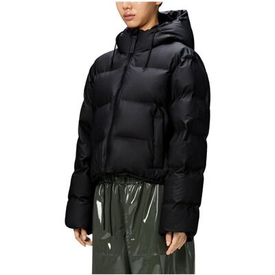 Σακάκια Rains Alta Short Puffer Jacket W3t Black Medium θηλυκός Σακάκια Rains Alta Short Puffer Jacket W3t Black Medium θηλυκός