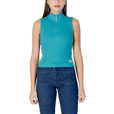 Μπλούζα Calvin Klein Jeans A- WOVEN LABEL SL QZ LV047C909G Green Small Μπλούζα Calvin Klein Jeans A- WOVEN LABEL SL QZ LV047C909G Green Small