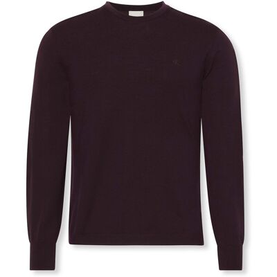 Αθλητικό T-shirt Calvin Klein Jeans Ls 100X100 Merino Crew Brown Extra Large Αθλητικό T-shirt Calvin Klein Jeans Ls 100X100 Merino Crew Brown Extra Large