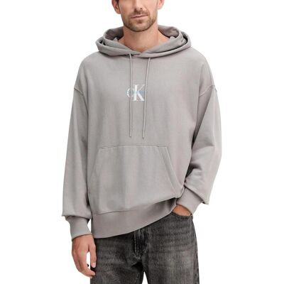 T-shirt με κουκούλα Calvin Klein Jeans PREMIUM TERRY MICRO LV04RC281G Grey 2X-Large T-shirt με κουκούλα Calvin Klein Jeans PREMIUM TERRY MICRO LV04RC281G Grey 2X-Large