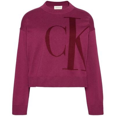 Αθλητικό T-shirt Calvin Klein Jeans Long Sleeve Smooth C Red Extra Small Αθλητικό T-shirt Calvin Klein Jeans Long Sleeve Smooth C Red Extra Small